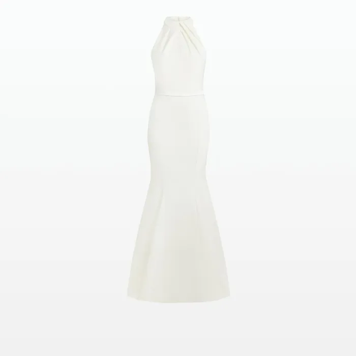 Safiyaa Dorrit Ivory Long Dress Women Dresses