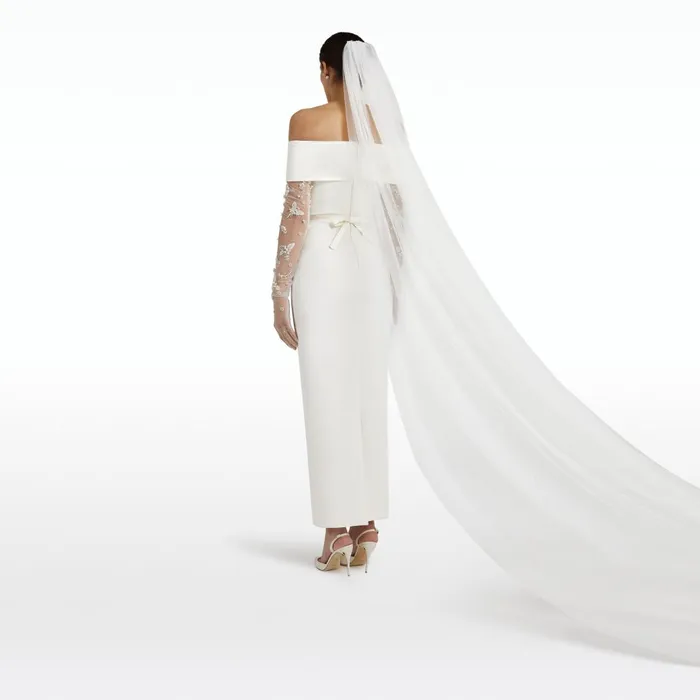 Safiyaa Drax Ivory Dress Women Dresses