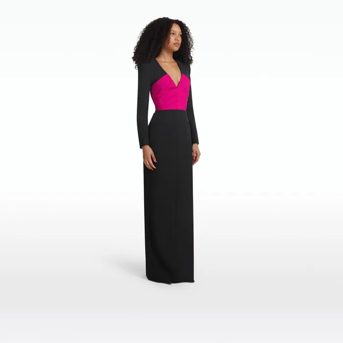 Safiyaa Duranda Black and Beverley Long Dress Women Dresses