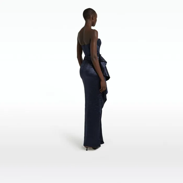 Safiyaa Eymen Maritime Long Dress Women Dresses