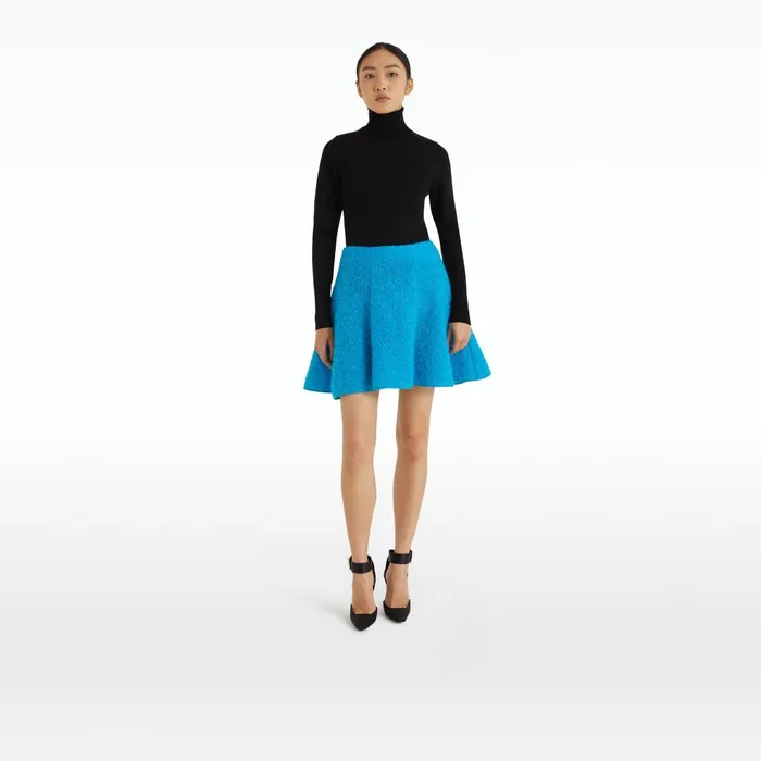 Safiyaa Kristi Aquamarine Skirt Women Skirts