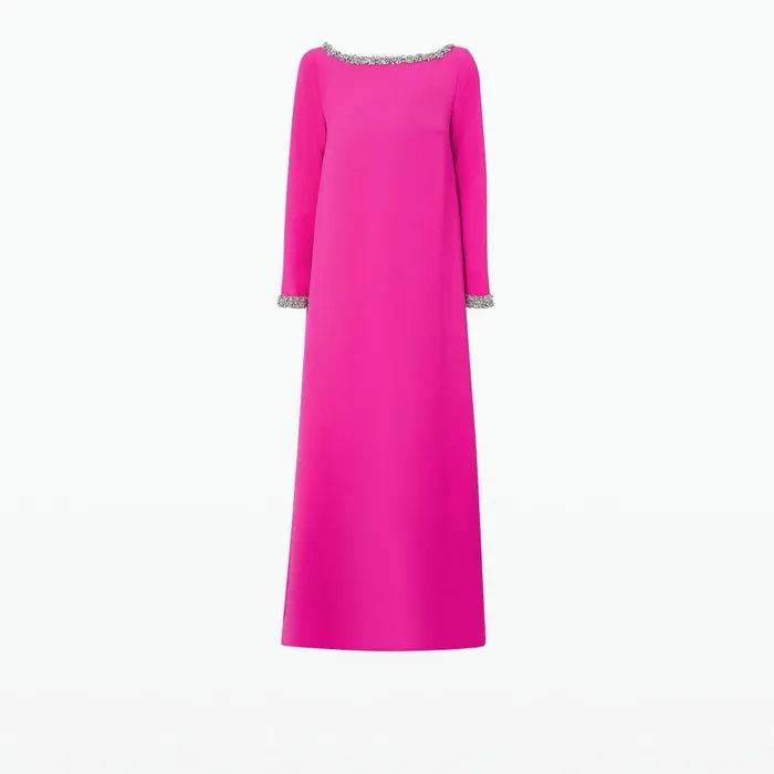 Safiyaa Naimal Wild Strawberry Long Dress Women Dresses