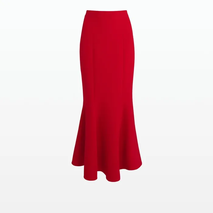 Safiyaa Sol Crimson Skirt Women Skirts
