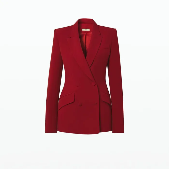 Safiyaa Wynnie Azalea Red Jacket Women Jackets and Coats