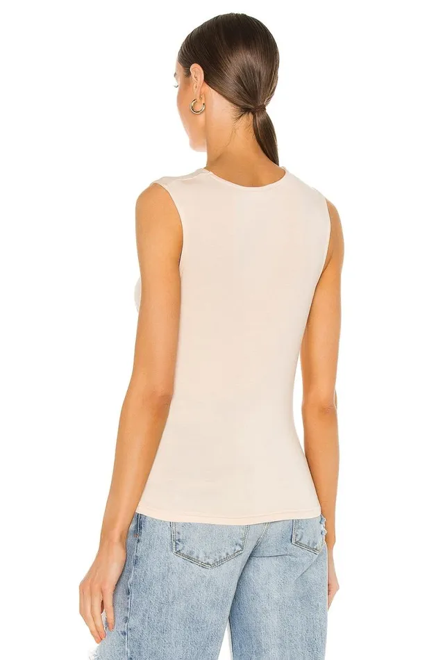 Sahara Draped Tank Bone Women Lovers and Friends Tops