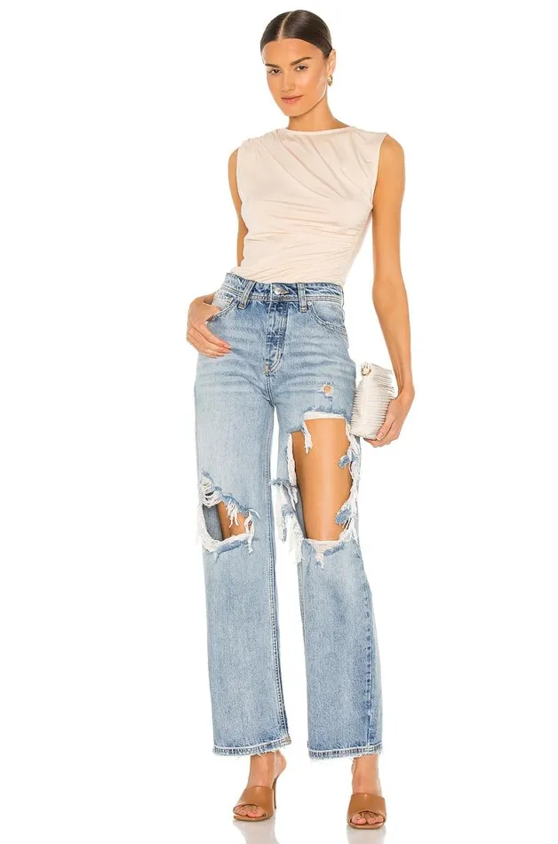 Sahara Draped Tank Bone Women Lovers and Friends Tops