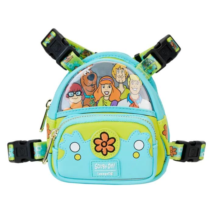 ScoobyDoo Mystery Machine Mini Backpack Dog Harness Unisex Loungefly Small Accessories ScoobyDoo Mystery Machine Mini Backpack Dog Harness Unisex Loungefly Small Accessories