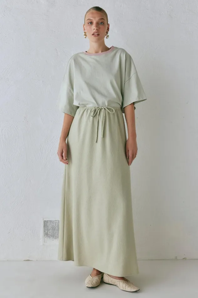 Sets Women VRG GRL Etta Maxi Skirt Sage