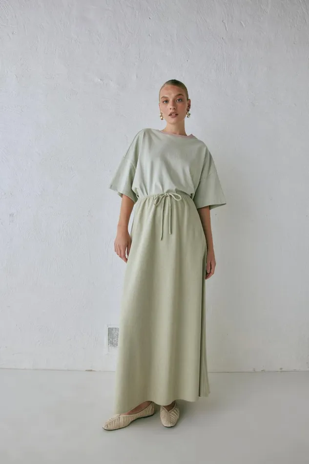 Sets Women VRG GRL Etta Maxi Skirt Sage Sets Women VRG GRL Etta Maxi Skirt Sage