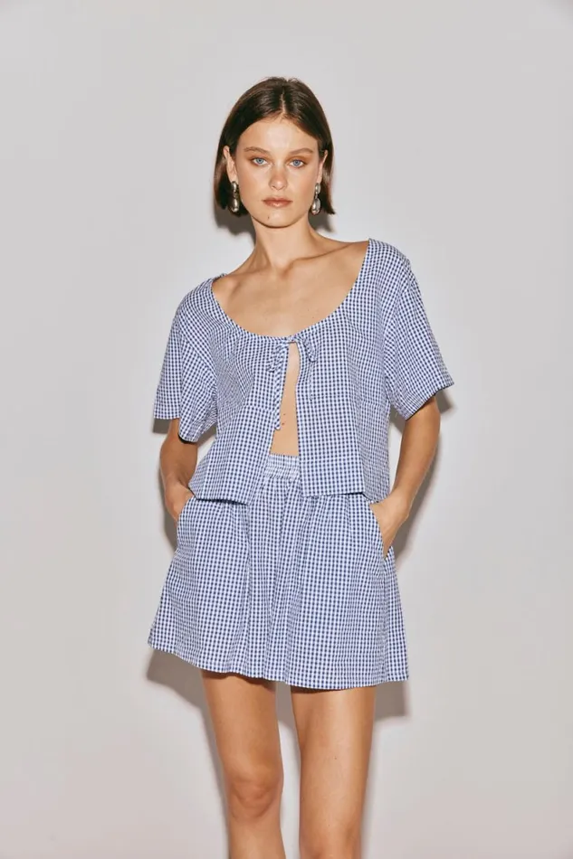 Sets Women VRG GRL The Sea and I Shorts Navy Sets Women VRG GRL The Sea and I Shorts Navy