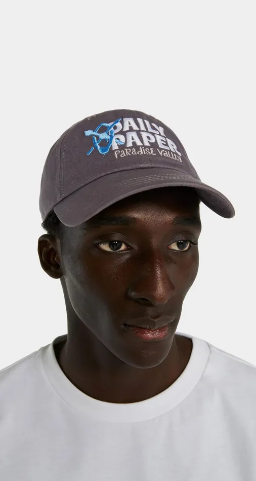 Shark Grey Repara Cap Grey MenWomen Daily Paper Headwear