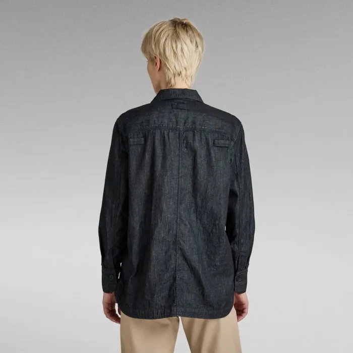 Shirts and Blouses Women GStar RAW Officer Boyfriend Shirt Rinsed
