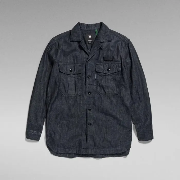 Shirts and Blouses Women GStar RAW Officer Boyfriend Shirt Rinsed
