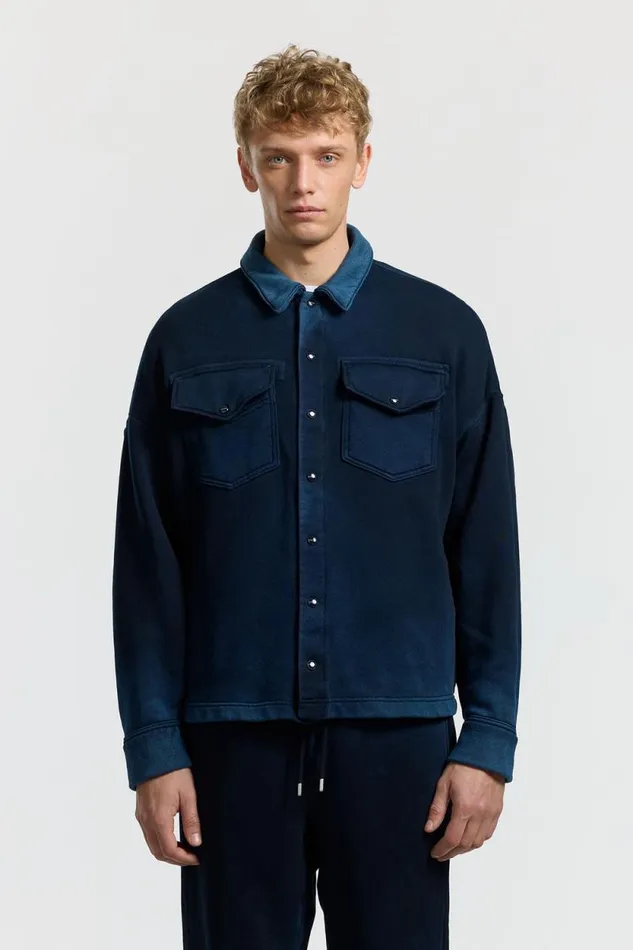 Shirts Men COTTON CITIZEN Boston Buttondown Vintage Navy