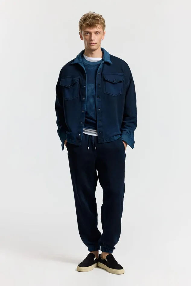 Shirts Men COTTON CITIZEN Boston Buttondown Vintage Navy Shirts Men COTTON CITIZEN Boston Buttondown Vintage Navy
