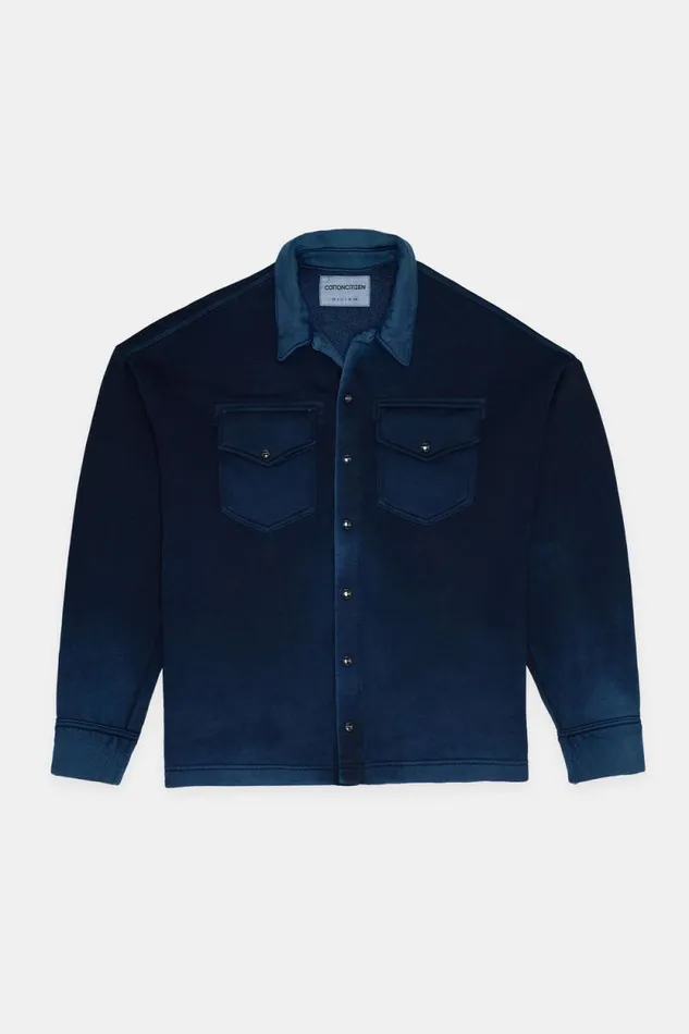Shirts Men COTTON CITIZEN Boston Buttondown Vintage Navy Shirts Men COTTON CITIZEN Boston Buttondown Vintage Navy