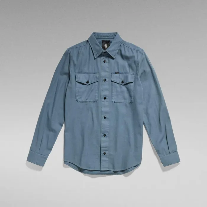Shirts Men GStar RAW Marine Slim Shirt Axis Gd