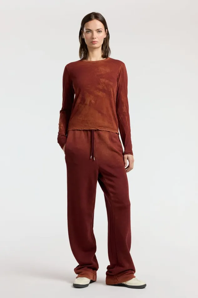 Shirts Women COTTON CITIZEN Standard Long Sleeve Shirt Vintage Red Wine Shirts Women COTTON CITIZEN Standard Long Sleeve Shirt Vintage Red Wine