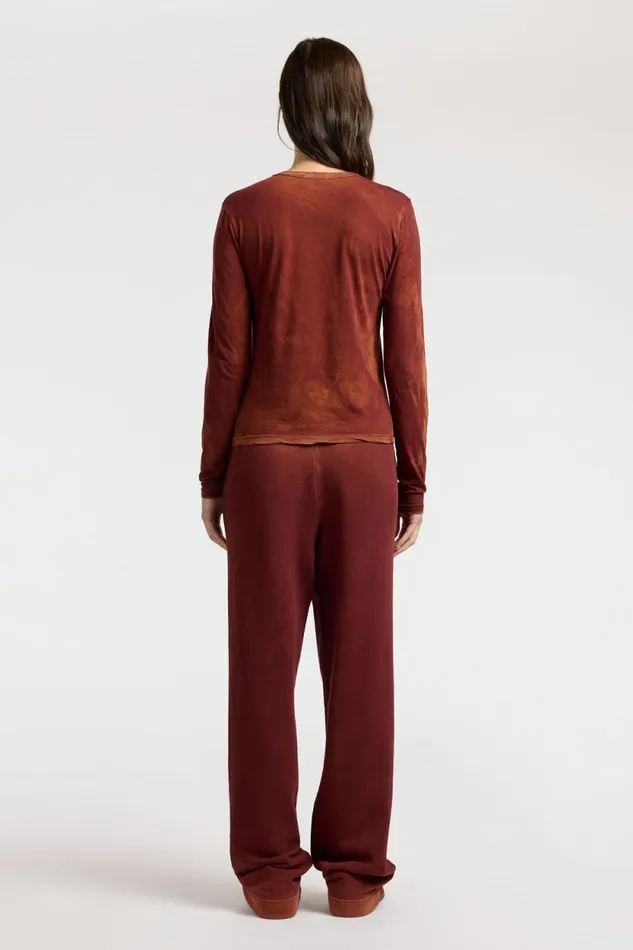 Shirts Women COTTON CITIZEN Standard Long Sleeve Shirt Vintage Red Wine Shirts Women COTTON CITIZEN Standard Long Sleeve Shirt Vintage Red Wine