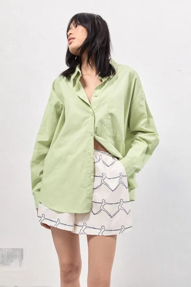 Shirts Women VRG GRL Hanna Shirt Mint