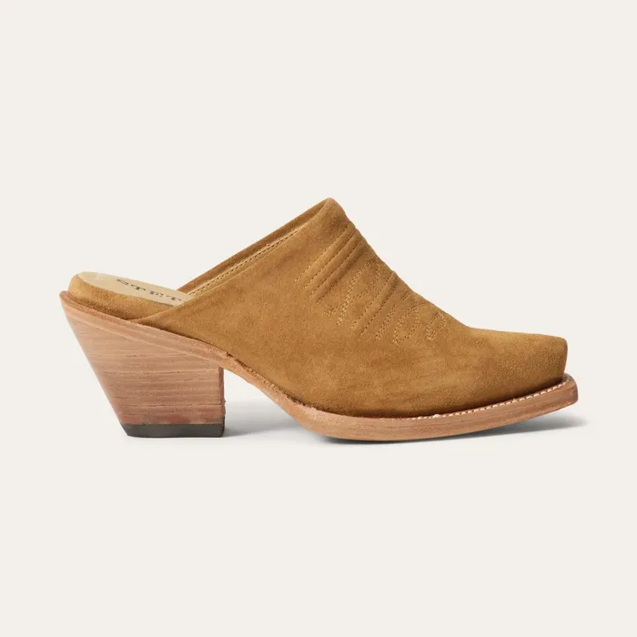 Shorties Women Stetson Reed Western Mules Tan