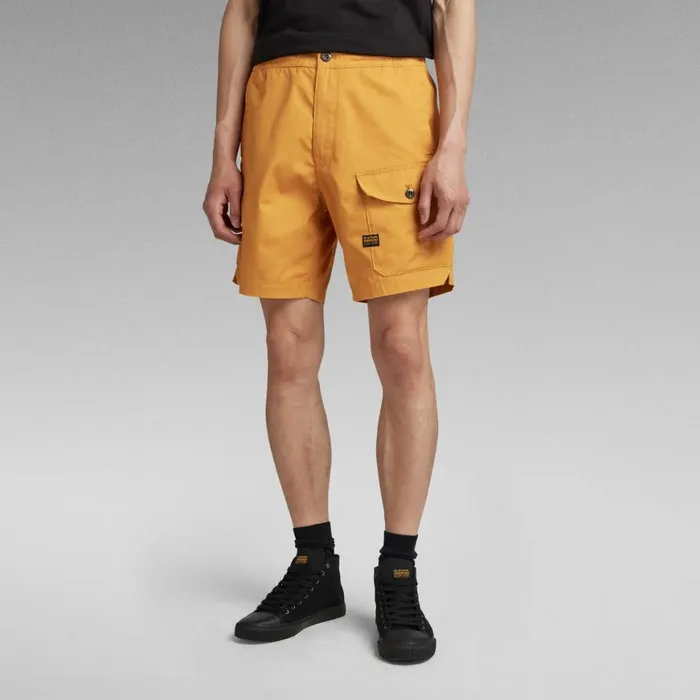 Shorts Men GStar RAW Sport Trainer Shorts Dull Yellow