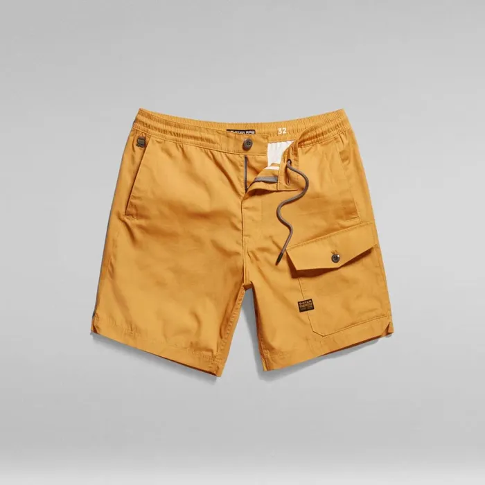 Shorts Men GStar RAW Sport Trainer Shorts Dull Yellow