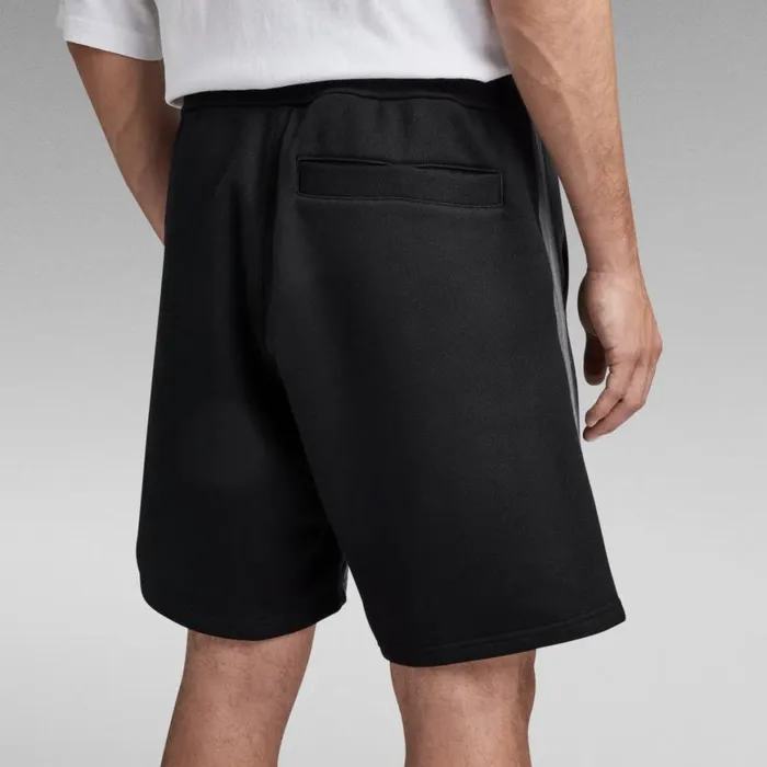Shorts Men GStar RAW Tape Color Block Sweat Shorts Cloackdark Black