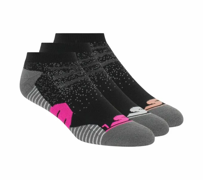 Skechers 3 Pack Low Cut Half Terry Socks Black WomenMen Socks