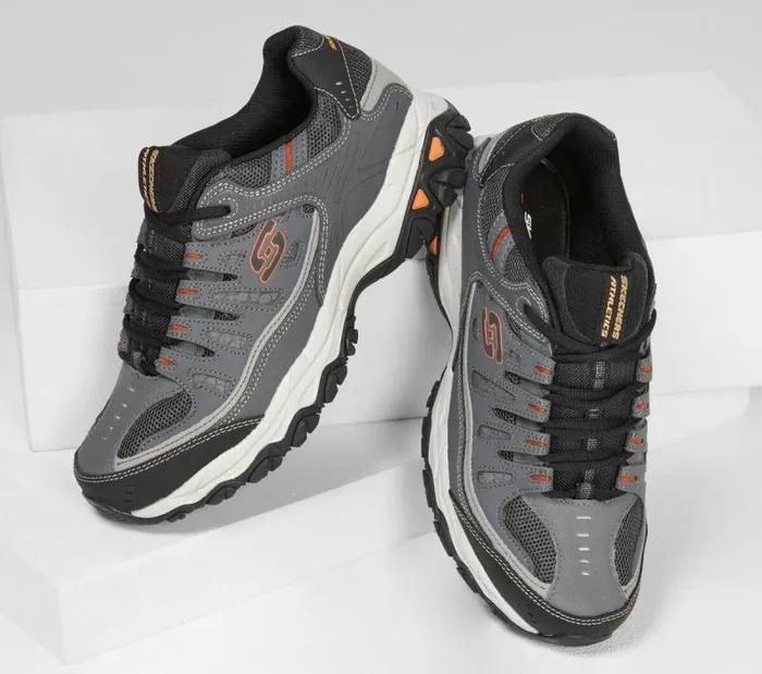 Skechers After Burn 8211 Memory Fit Charcoal Men Athletic Sneakers Skechers After Burn 8211 Memory Fit Charcoal Men Athletic Sneakers