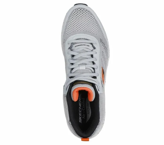 Skechers Arch Fit 20 8211 Draske Gray Orange Men Athletic Sneakers Skechers Arch Fit 20 8211 Draske Gray Orange Men Athletic Sneakers