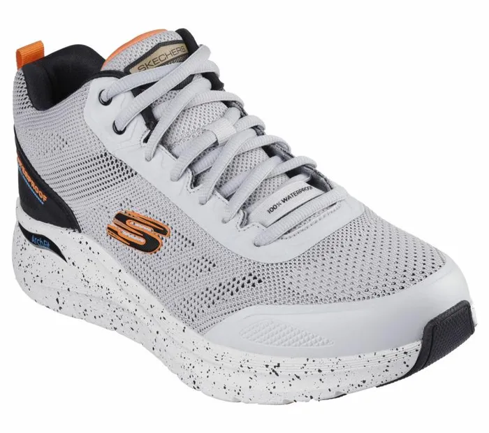 Skechers Arch Fit 20 8211 Draske Gray Orange Men Athletic Sneakers Skechers Arch Fit 20 8211 Draske Gray Orange Men Athletic Sneakers