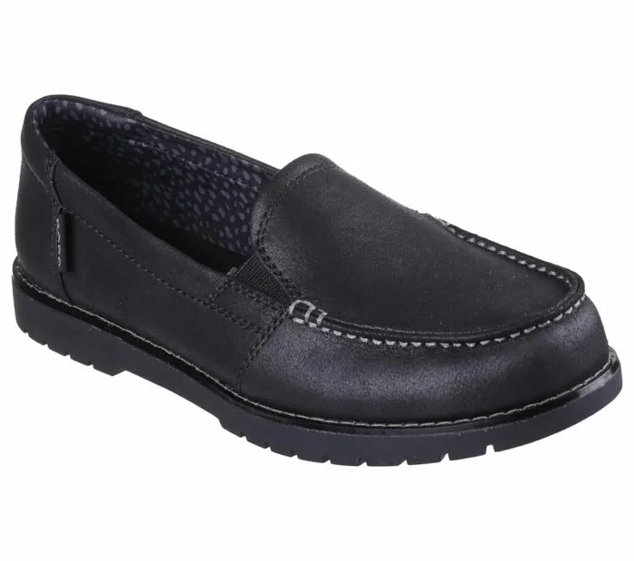 Skechers BOBS Chill Lugs 8211 Central Look Black Women Flats