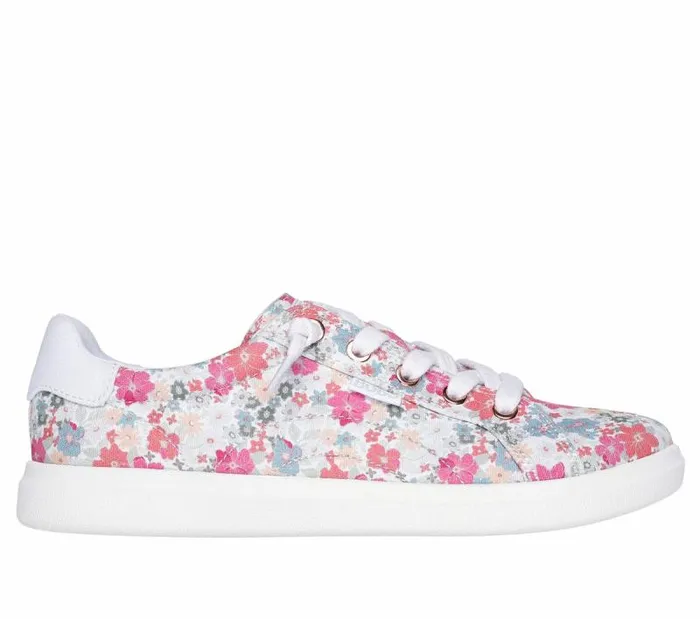 Skechers BOBS D039Vine 8211 Floral Flair White Multi Women Casual Sneakers
