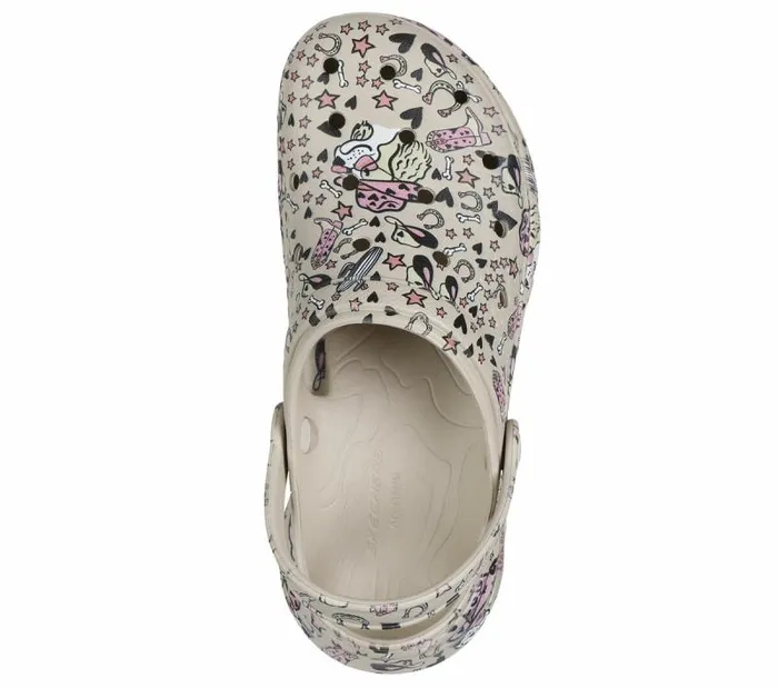 Skechers BOBS Foamies Arch Fit 8211 Lets Go Girls Natural Multi Women SlipOns Skechers BOBS Foamies Arch Fit 8211 Lets Go Girls Natural Multi Women SlipOns