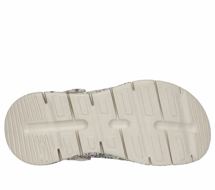 Skechers BOBS Foamies Arch Fit 8211 Lets Go Girls Natural Multi Women SlipOns Skechers BOBS Foamies Arch Fit 8211 Lets Go Girls Natural Multi Women SlipOns