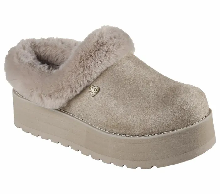 Skechers BOBS Keepsakes HiRise 8211 Zen Out Natural Women SlipOns Skechers BOBS Keepsakes HiRise 8211 Zen Out Natural Women SlipOns