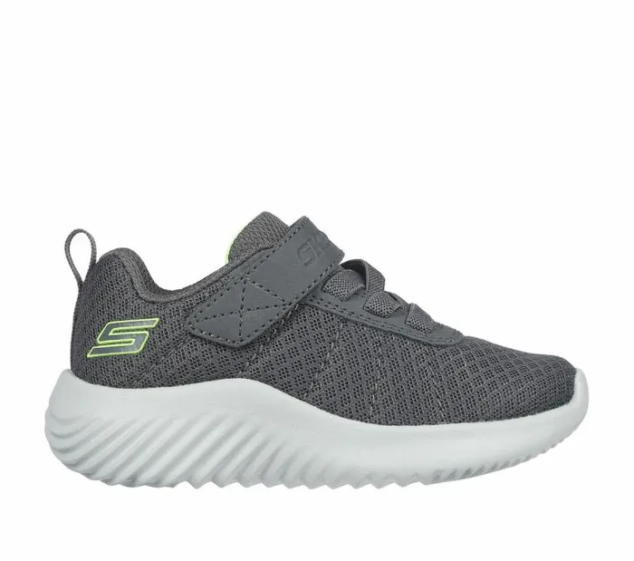 Skechers Bounder 8211 Baronik Charcoal Kids Athletic Shoes and Sneakers