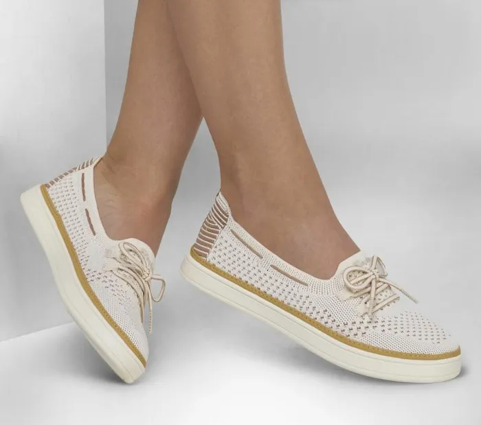 Skechers Coastal Drive Off White Women SlipOns Skechers Coastal Drive Off White Women SlipOns