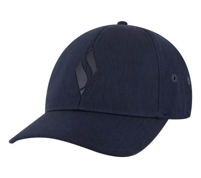 Skechers Diamond S Stretch Fit Hat Navy WomenMen Hats