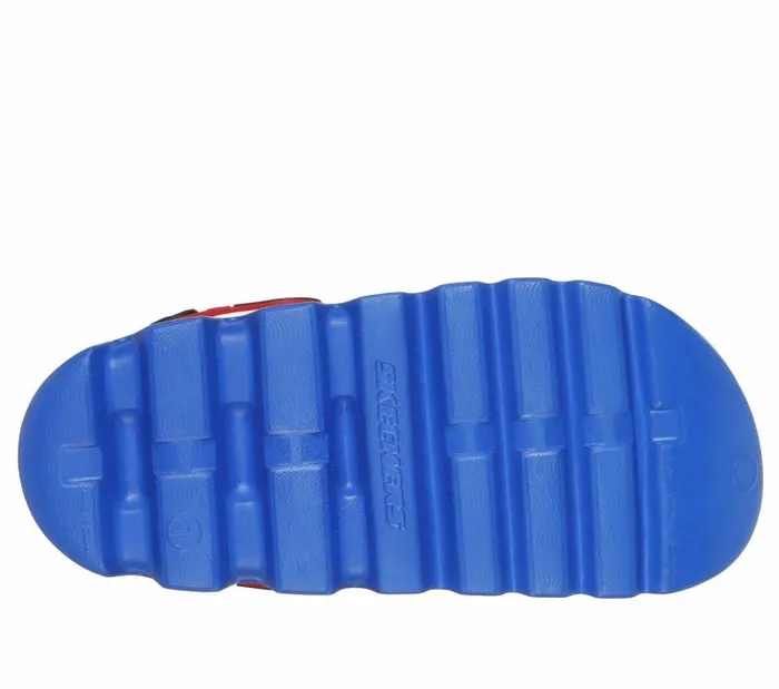 Skechers Foamies Zaggle 8211 HydroPointz Blue Red Kids Sandals Skechers Foamies Zaggle 8211 HydroPointz Blue Red Kids Sandals