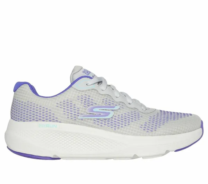 Skechers GO RUN Elevate 8211 Nimbus Gray Lavender Women Athletic Sneakers