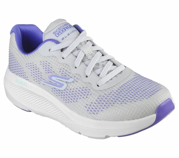 Skechers GO RUN Elevate 8211 Nimbus Gray Lavender Women Athletic Sneakers Skechers GO RUN Elevate 8211 Nimbus Gray Lavender Women Athletic Sneakers