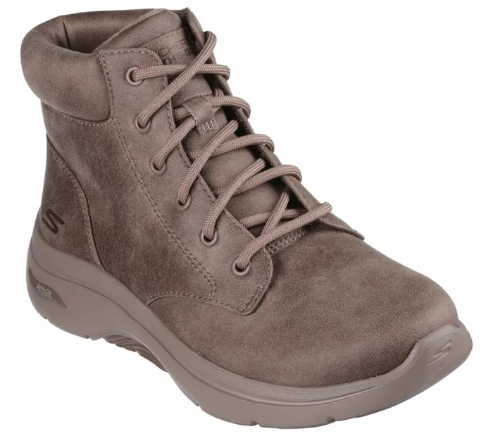 Skechers GO WALK Arch Fit 20 8211 Mountain View Brown Women Boots Skechers GO WALK Arch Fit 20 8211 Mountain View Brown Women Boots