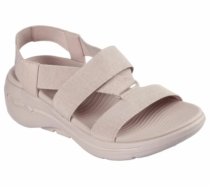 Skechers GO WALK Arch Fit Sandal 8211 Pleasant Blush Pink Women Sandals Skechers GO WALK Arch Fit Sandal 8211 Pleasant Blush Pink Women Sandals