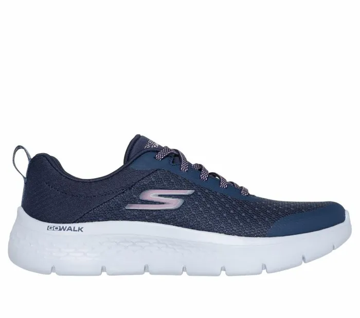 Skechers GO WALK Flex 8211 Zada Navy Lavender Women SlipOns