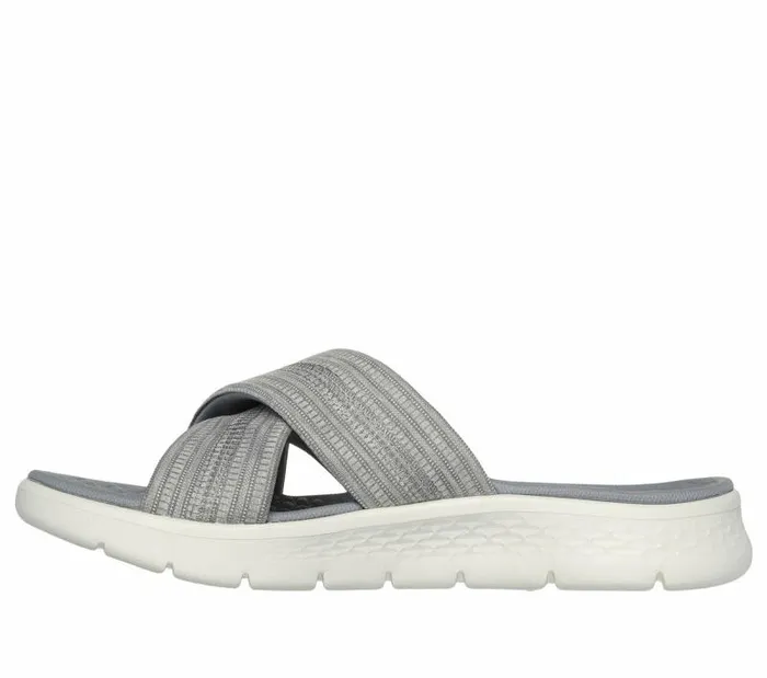 Skechers GO WALK Flex Sandal 8211 Impressed Gray Women Sandals Skechers GO WALK Flex Sandal 8211 Impressed Gray Women Sandals