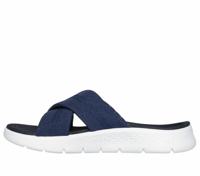 Skechers GO WALK Flex Sandal 8211 Sparkles Navy Women Sandals Skechers GO WALK Flex Sandal 8211 Sparkles Navy Women Sandals