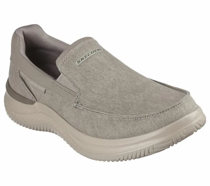 Skechers Hasting 8211 Fielden Taupe Men Casual Sneakers Skechers Hasting 8211 Fielden Taupe Men Casual Sneakers