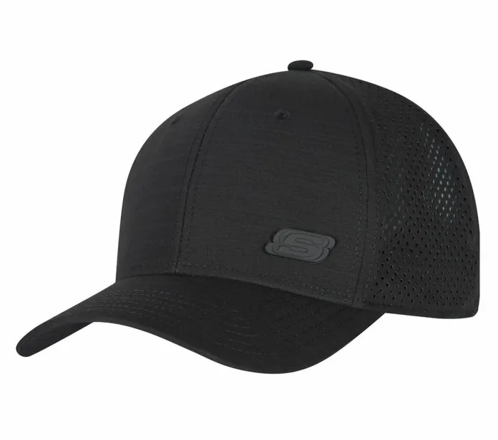 Skechers Heritage S Baseball Hat Black WomenMen Hats